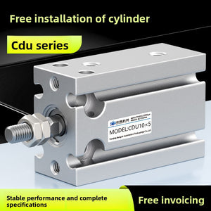 SMC type multi-position free installation cylinder CU16/CDU20/5/10/15/20/32/40/50/60/70
