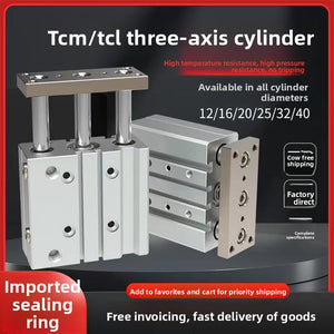 TCM40/50S Airtec cylinder TCM25X75S/40/100/150/TCL32/30/125/175/200