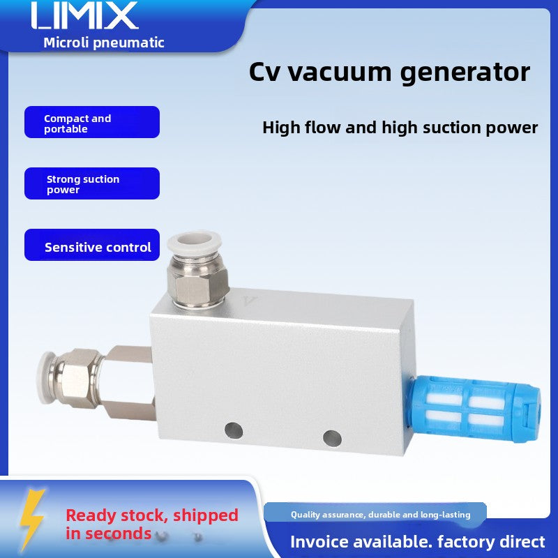 cv-vacuum-generator-large-suction-suction-cup-manipulator-15hs-suction-valve-pneumatic-negative-pressure-generator-vacuum-valve