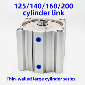 Large bore and large thrust square thin cylinder SDA/CQ2B/ACQ125/140/160/180/200DM-S